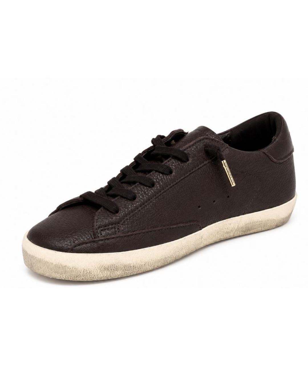 GOLDEN GOOSE Коричневые кеды, фото 3