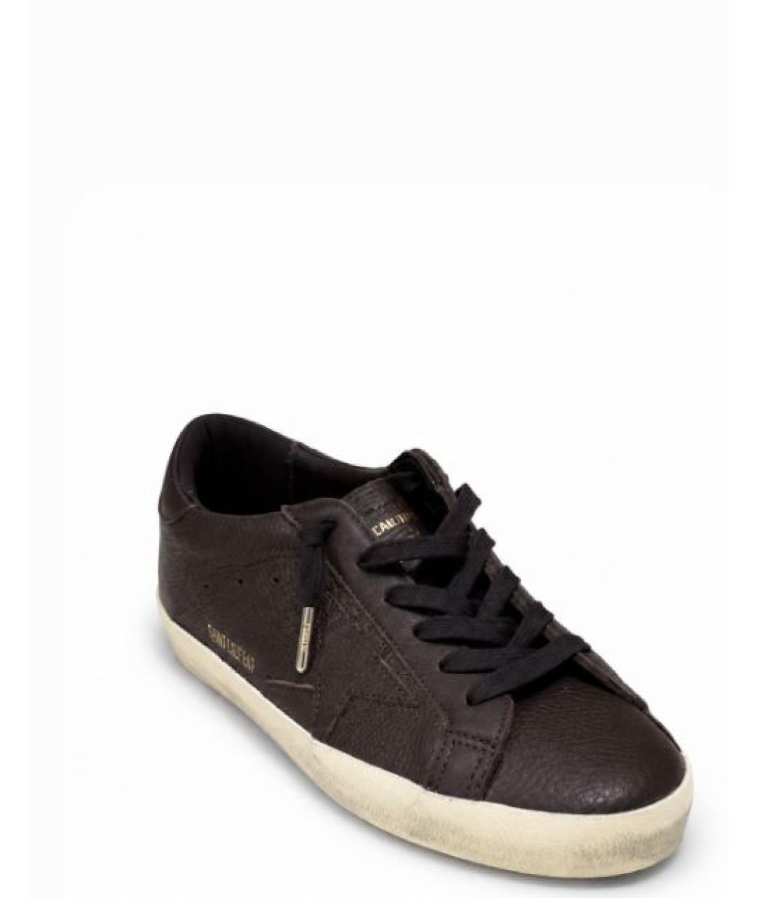 GOLDEN GOOSE Коричневые кеды, фото 2