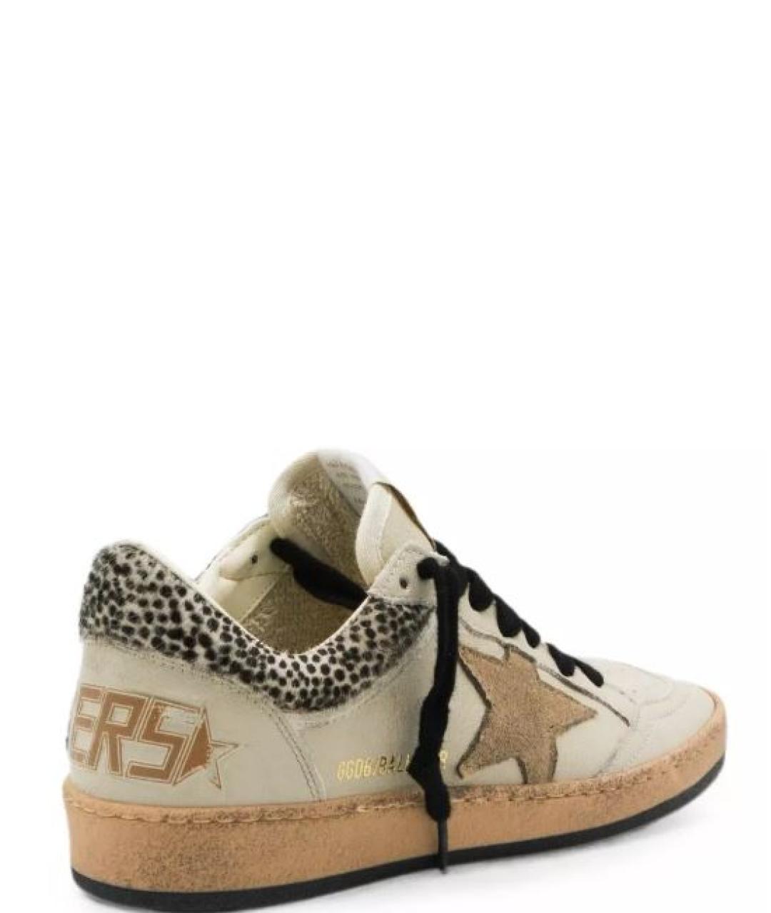 GOLDEN GOOSE Мульти кожаные кеды, фото 2