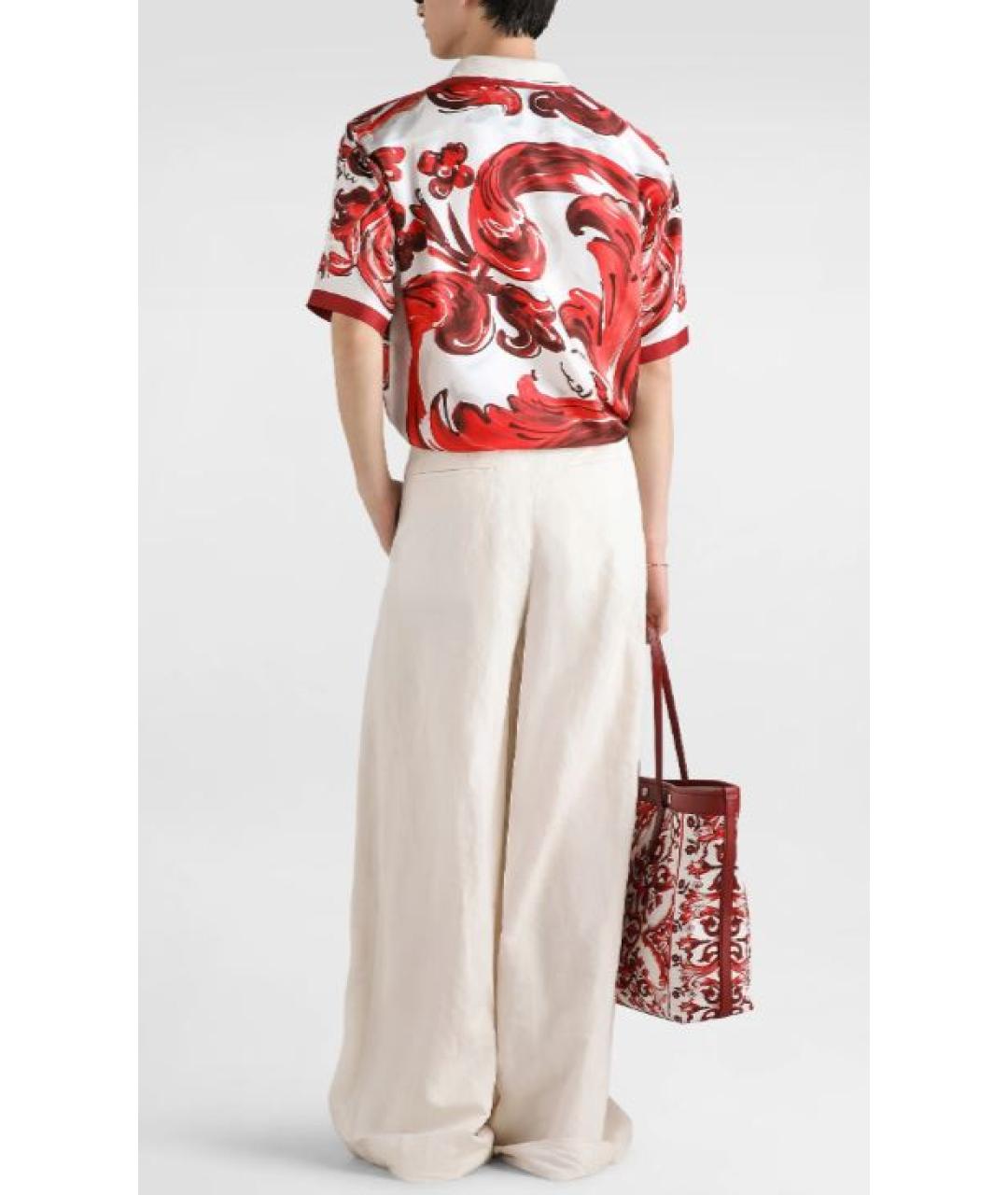 DOLCE&GABBANA Мульти шерстяная классическая рубашка, фото 2