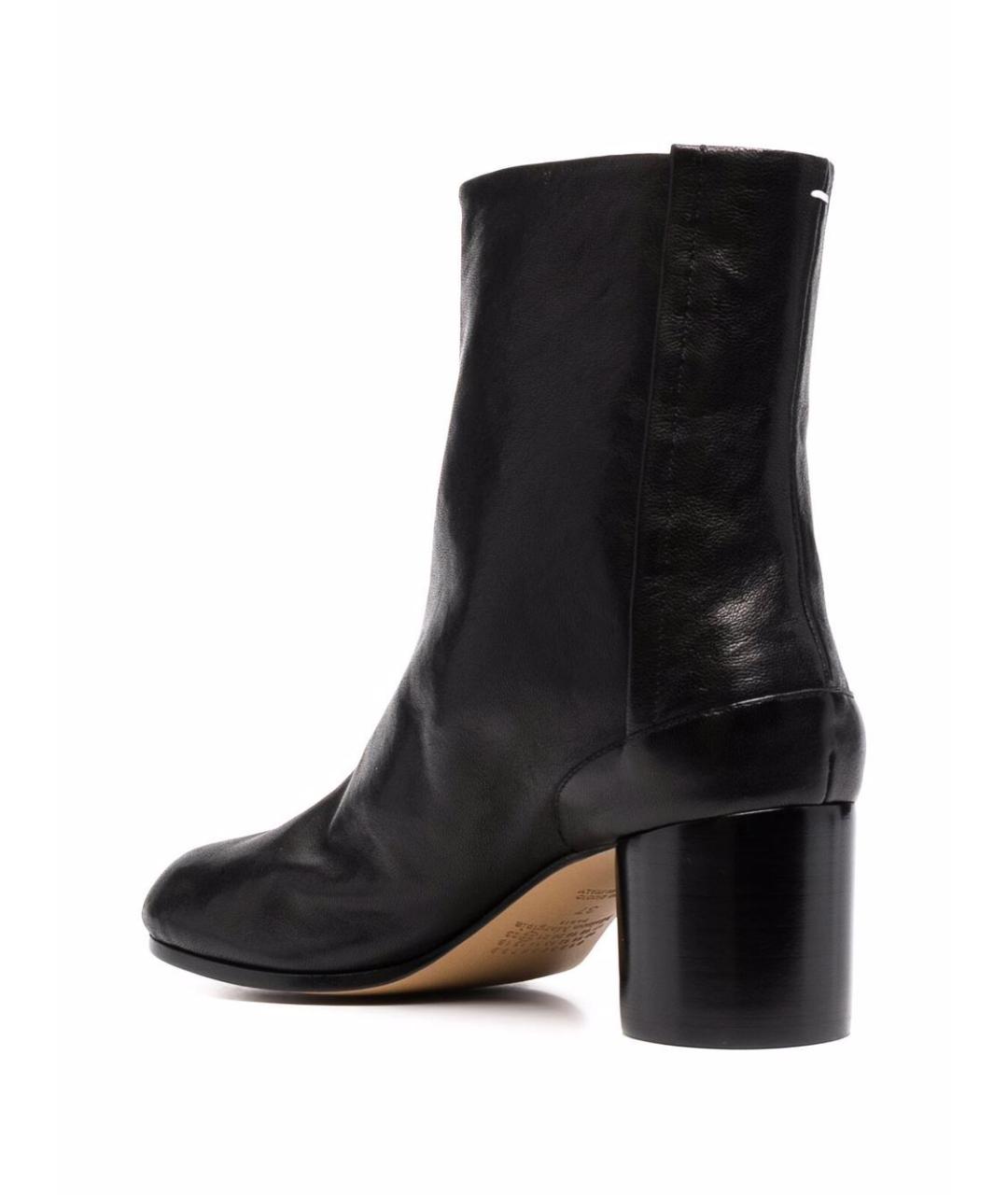 MAISON MARGIELA Черные сапоги, фото 4