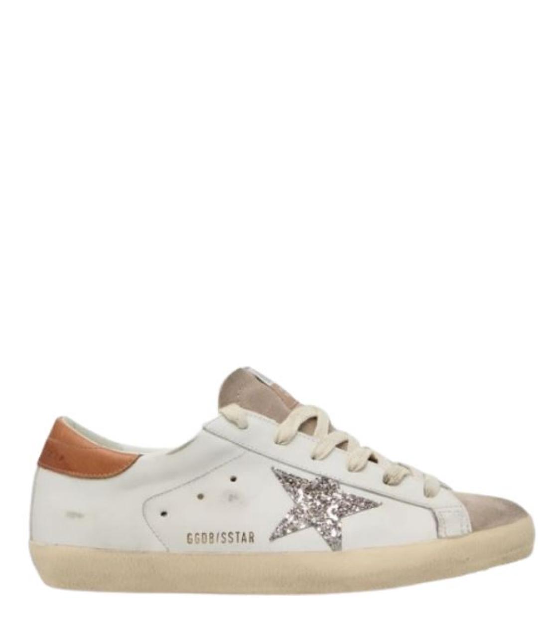 GOLDEN GOOSE Мульти кожаные кеды, фото 1
