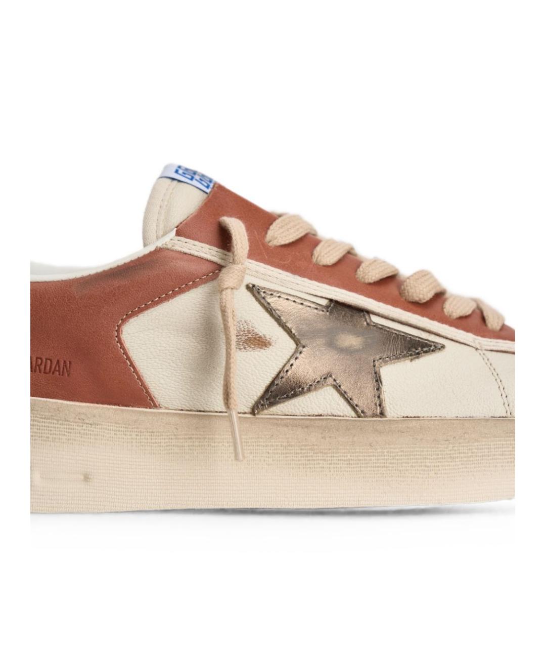 GOLDEN GOOSE Мульти кожаные низкие кроссовки / кеды, фото 3