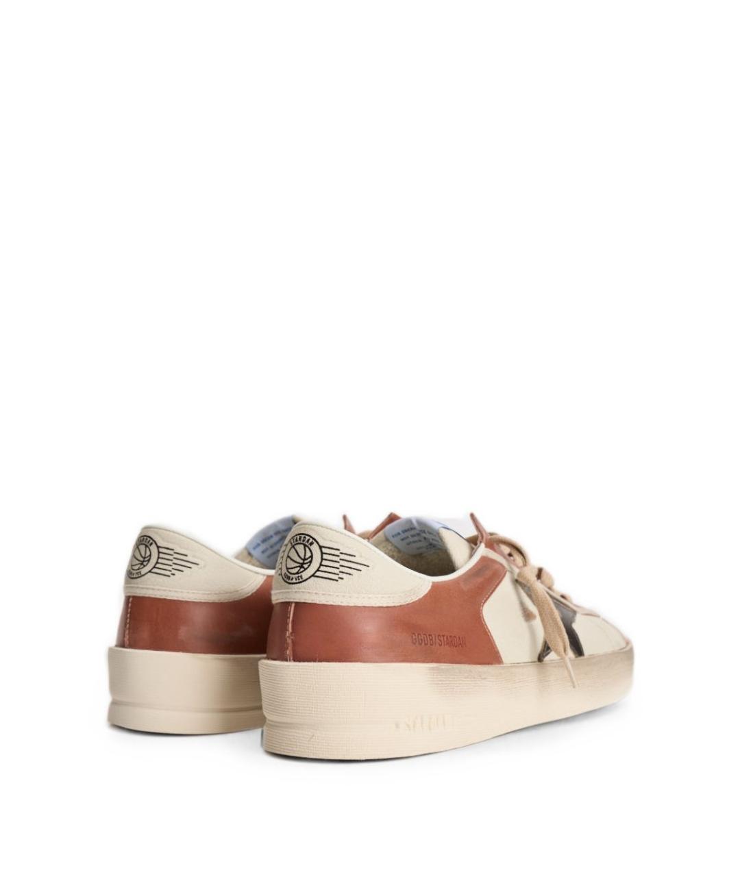 GOLDEN GOOSE Мульти кожаные низкие кроссовки / кеды, фото 6
