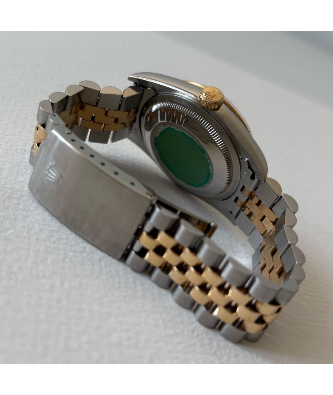 ROLEX Серебряные часы из желтого золота, фото 2