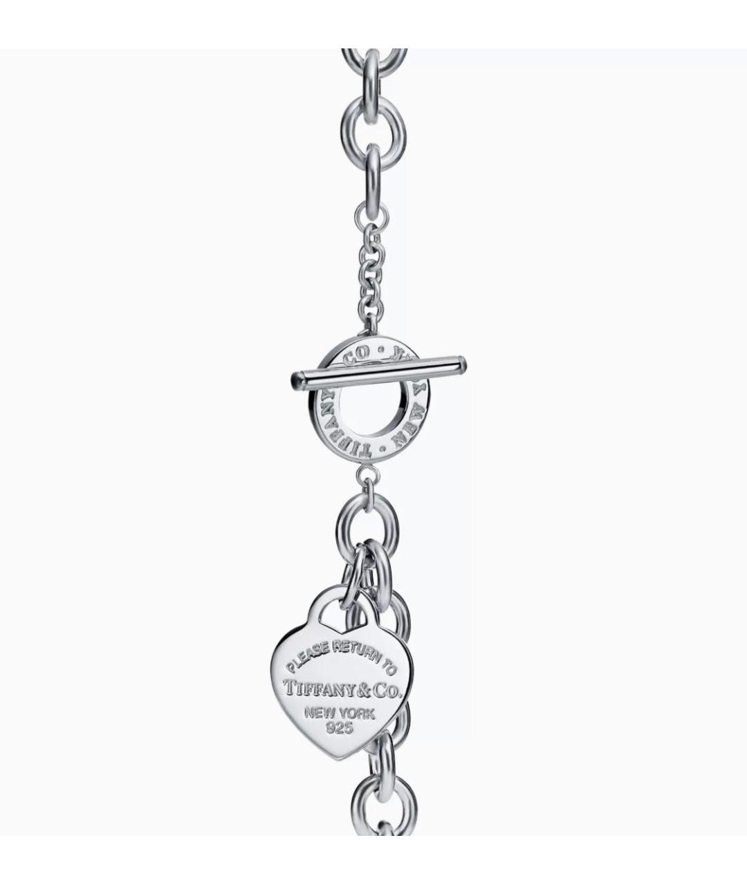 TIFFANY&CO Серебряное серебряное колье, фото 4