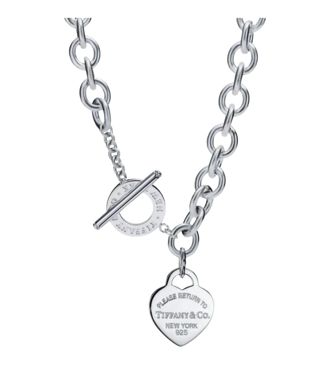 TIFFANY&CO Серебряное серебряное колье, фото 1
