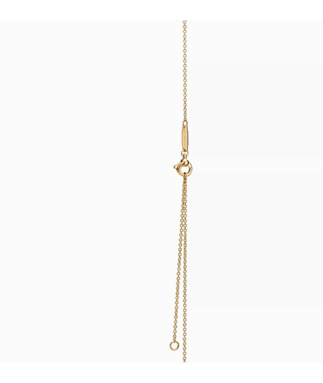 TIFFANY&CO Бирюзовое колье из желтого золота, фото 4