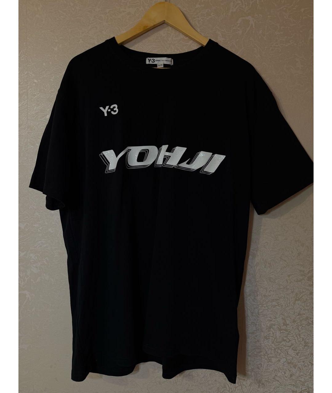 YOHJI YAMAMOTO Черная хлопковая футболка, фото 6