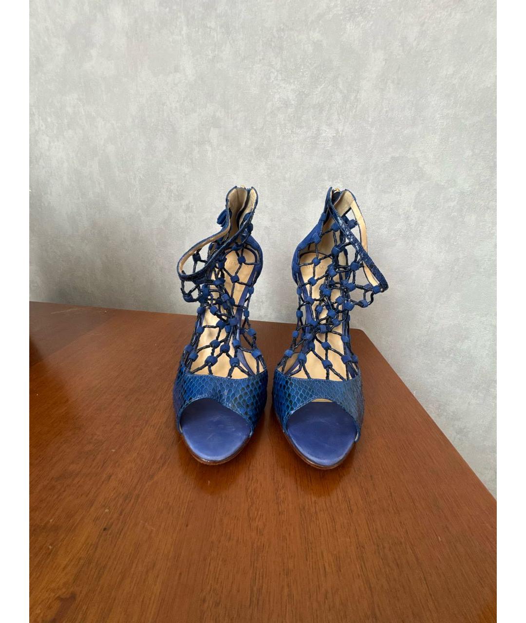 ALEXANDRE BIRMAN Синие замшевые туфли, фото 2
