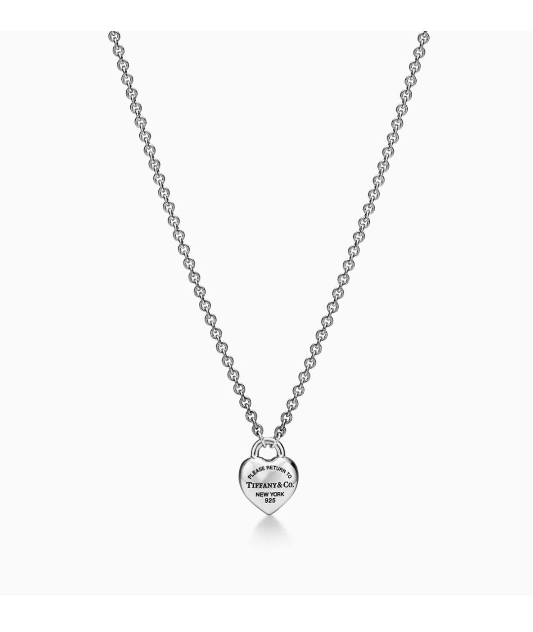 TIFFANY&CO Серебряное серебряное колье, фото 7