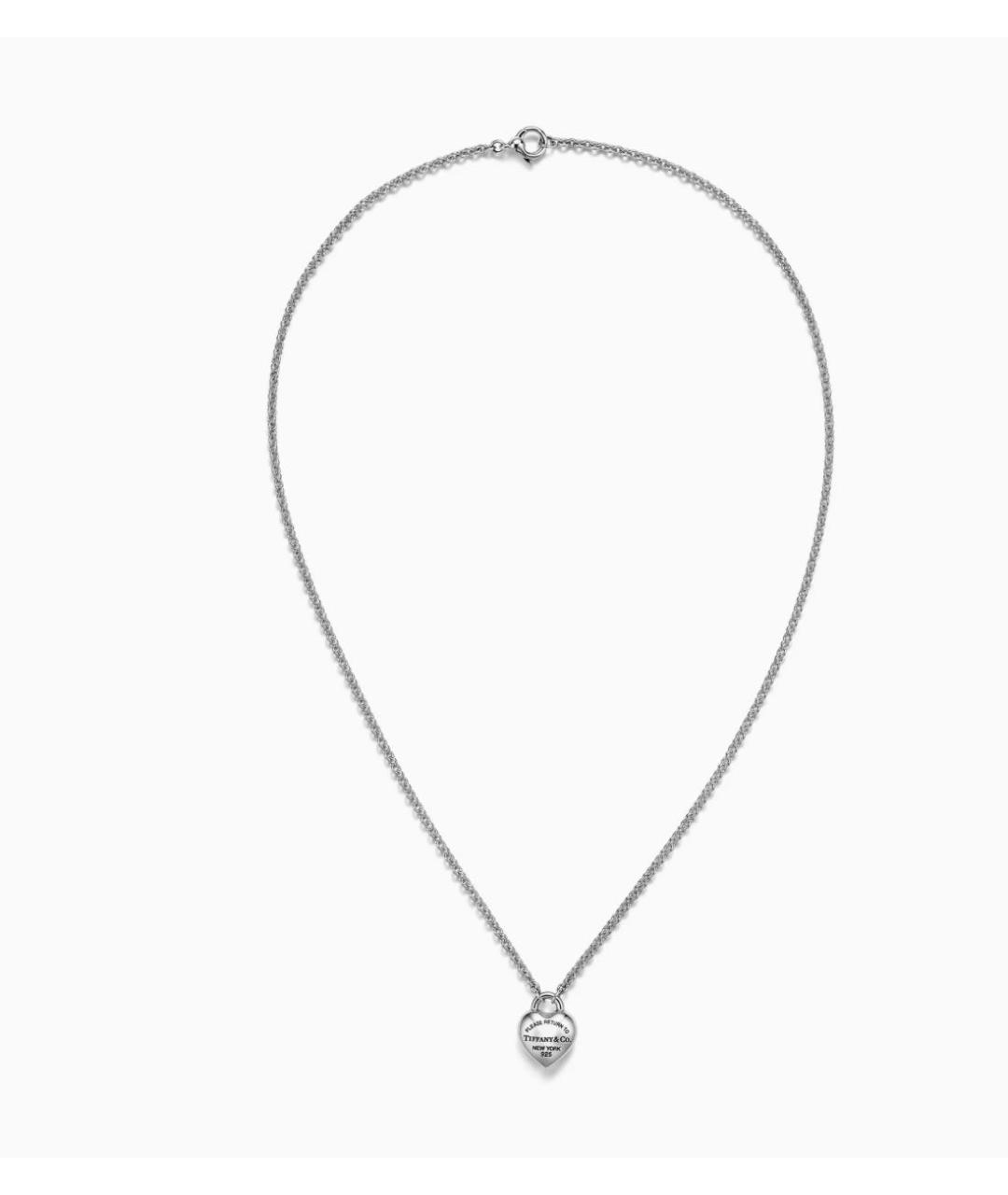 TIFFANY&CO Серебряное серебряное колье, фото 4