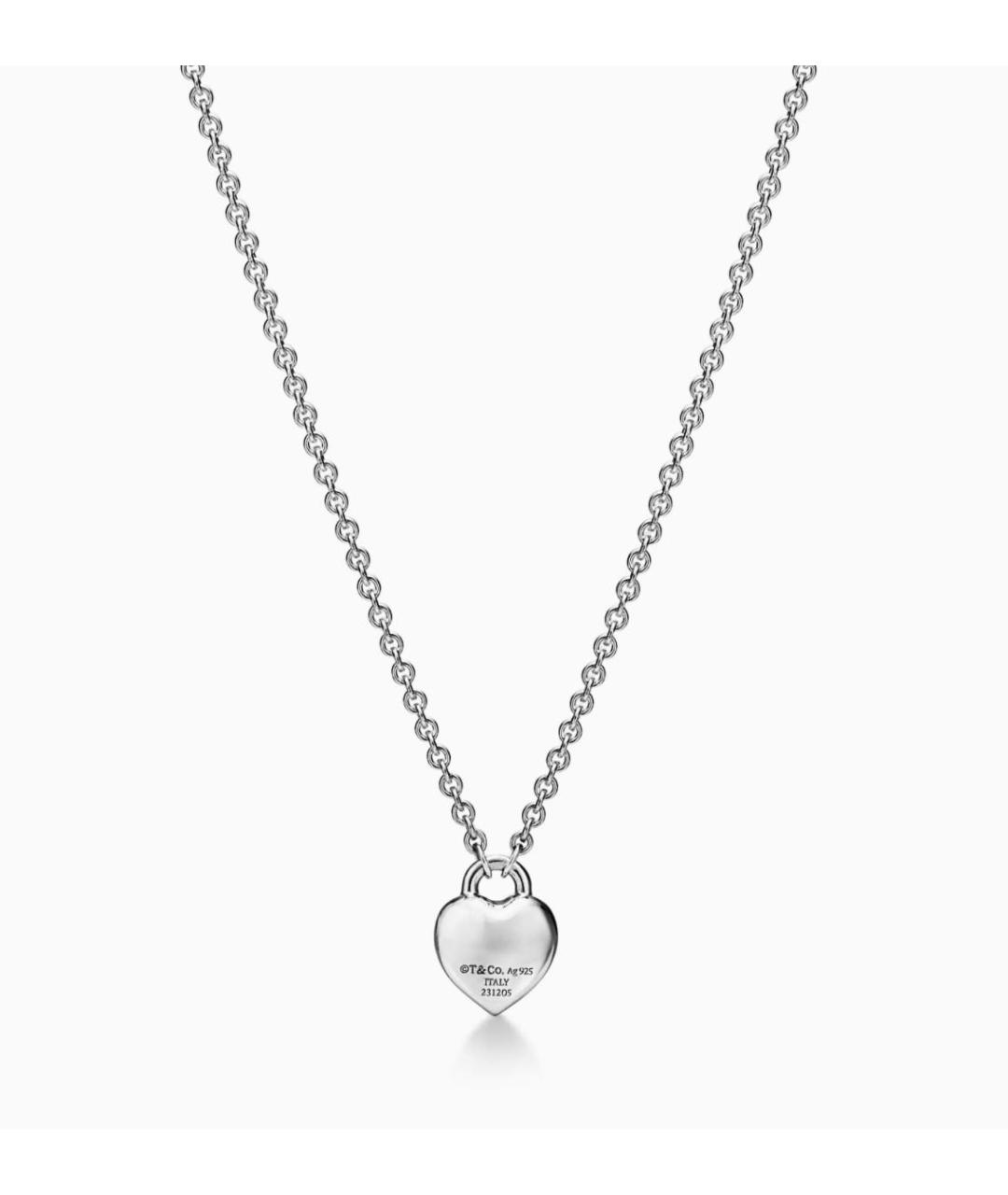 TIFFANY&CO Серебряное серебряное колье, фото 5