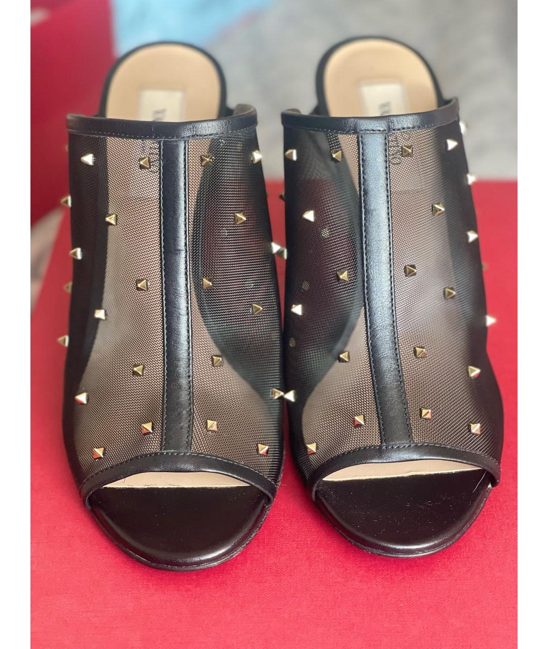 VALENTINO Черные мюли, фото 2