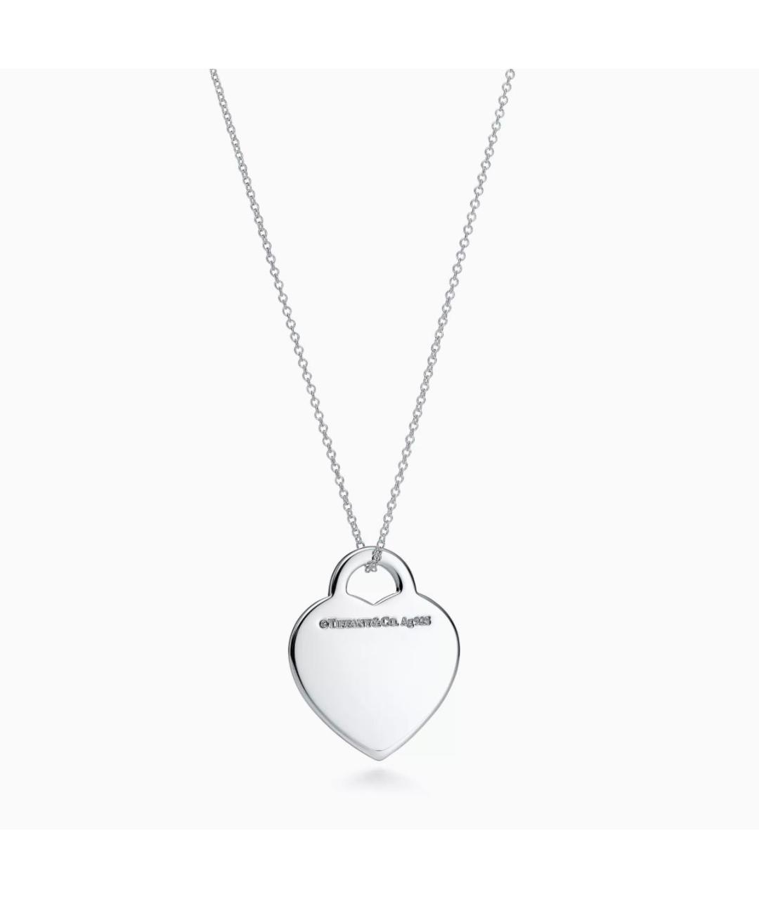 TIFFANY&CO Серебряное серебряное колье, фото 3