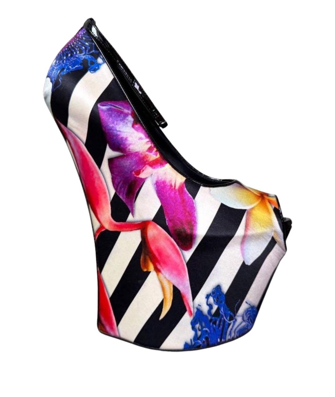 GIUSEPPE ZANOTTI DESIGN Мульти кожаные туфли, фото 1