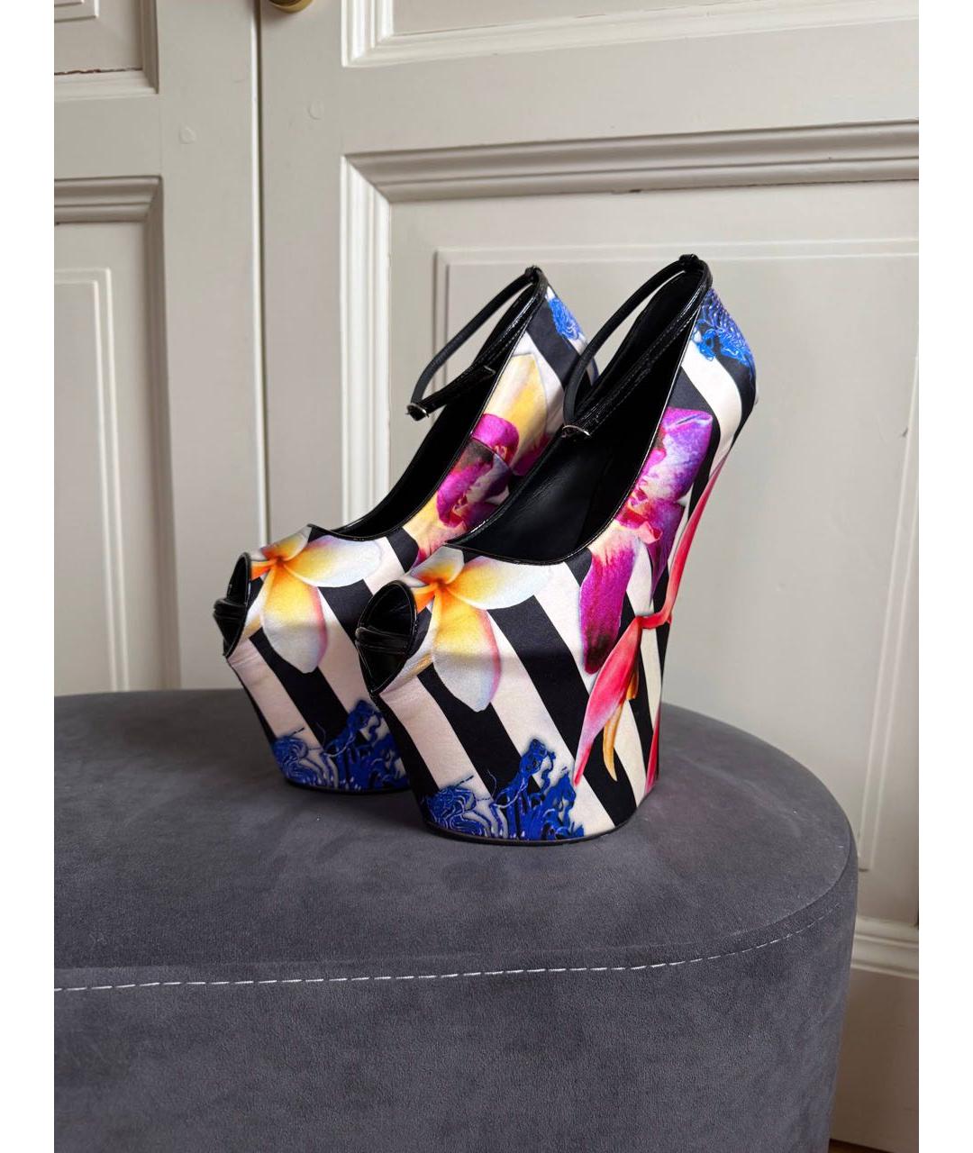 GIUSEPPE ZANOTTI DESIGN Мульти кожаные туфли, фото 2