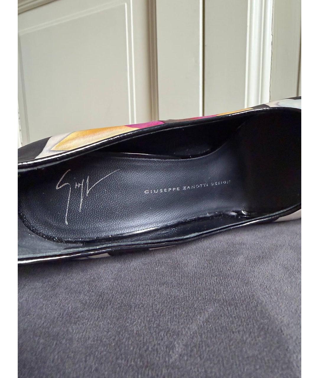 GIUSEPPE ZANOTTI DESIGN Мульти кожаные туфли, фото 3