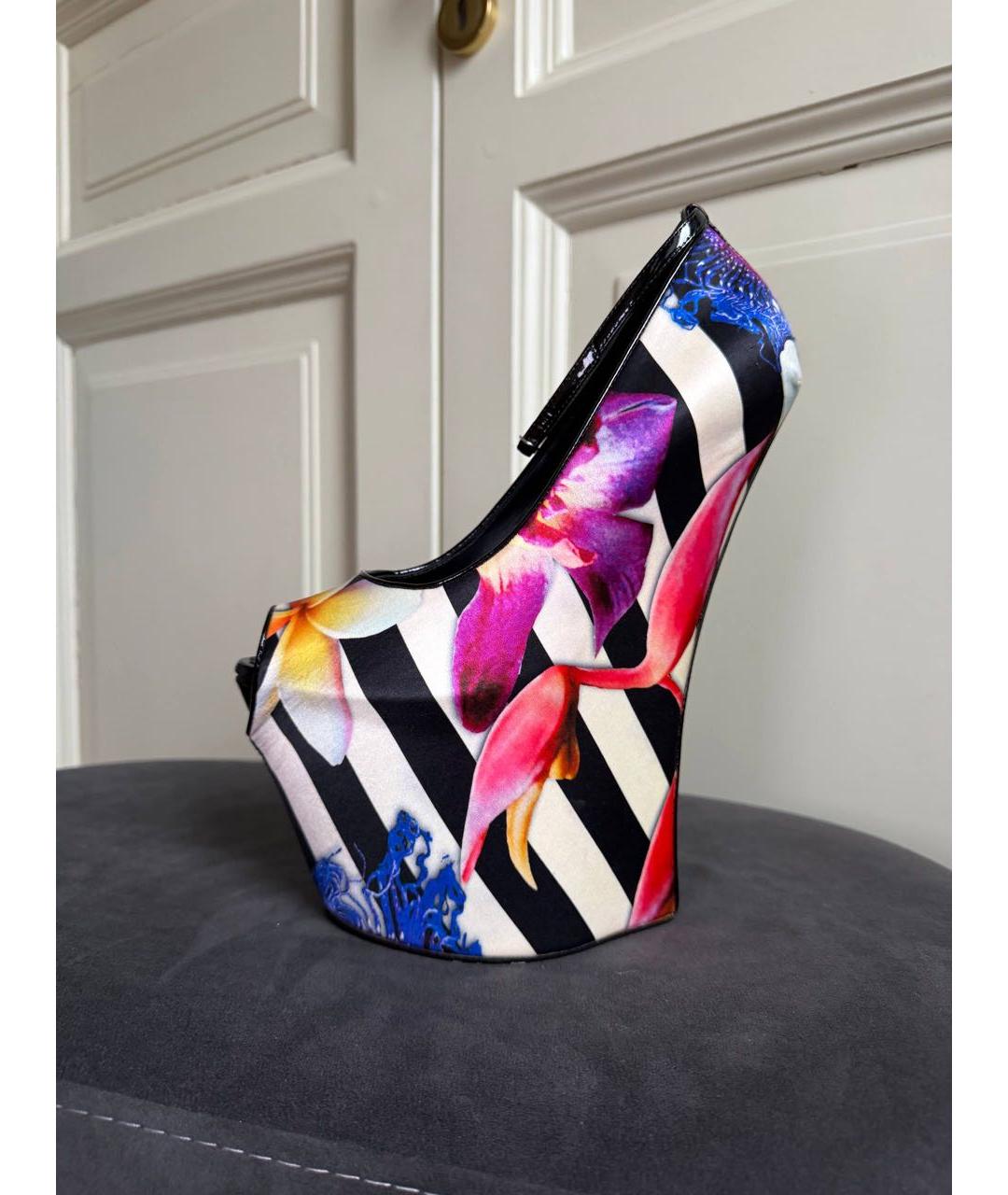 GIUSEPPE ZANOTTI DESIGN Мульти кожаные туфли, фото 6
