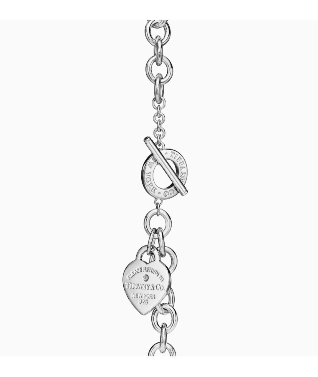 TIFFANY&CO Серебряное серебряное колье, фото 4