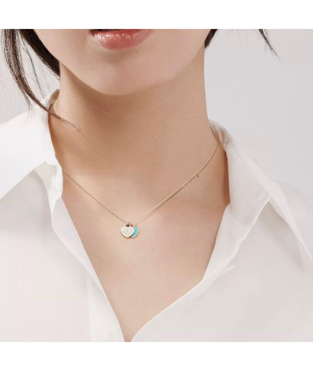 TIFFANY&CO Серебряное серебряное колье, фото 2