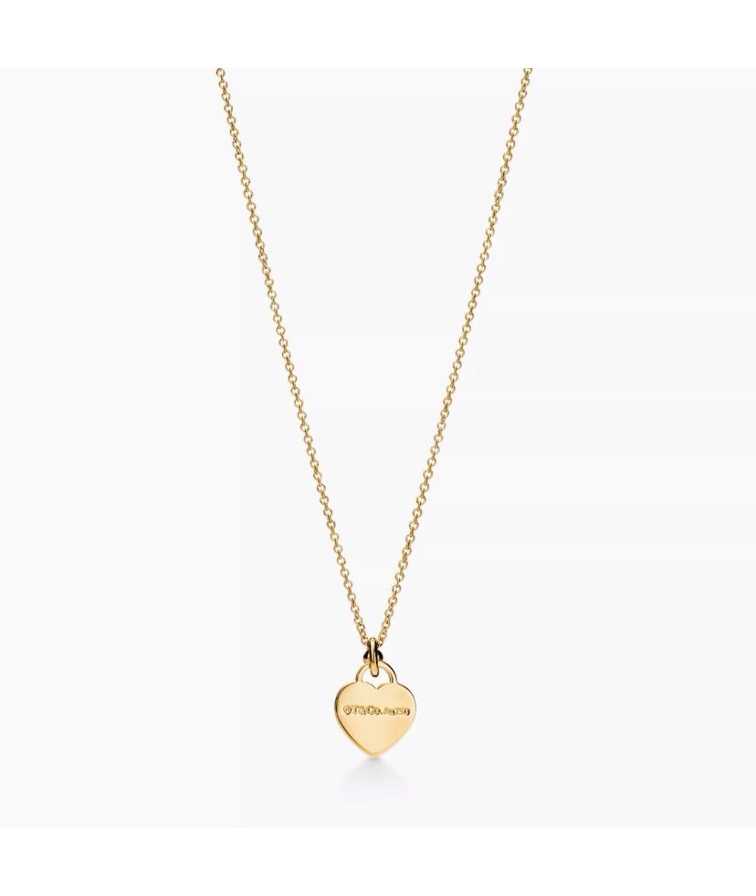 TIFFANY&CO Золотое колье из желтого золота, фото 5