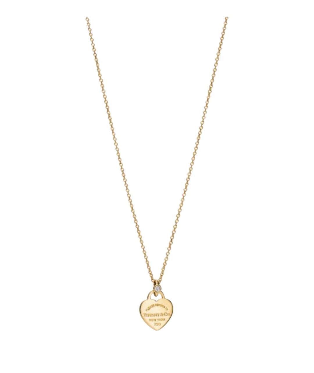 TIFFANY&CO Золотое колье из желтого золота, фото 1