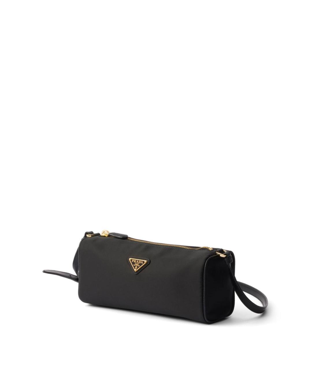 PRADA Черная тканевая сумка через плечо, фото 4