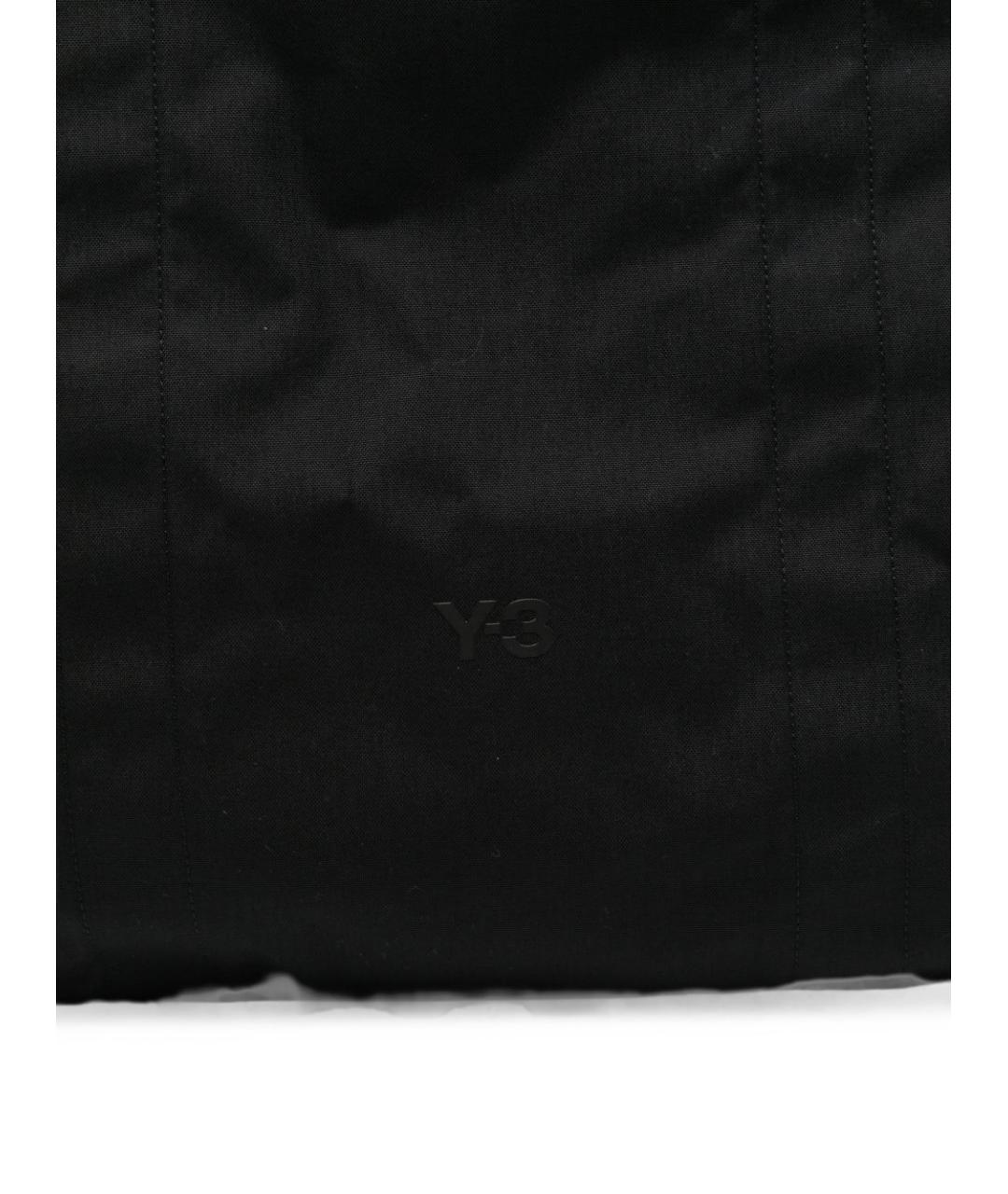 Y-3 Черная сумка тоут, фото 4