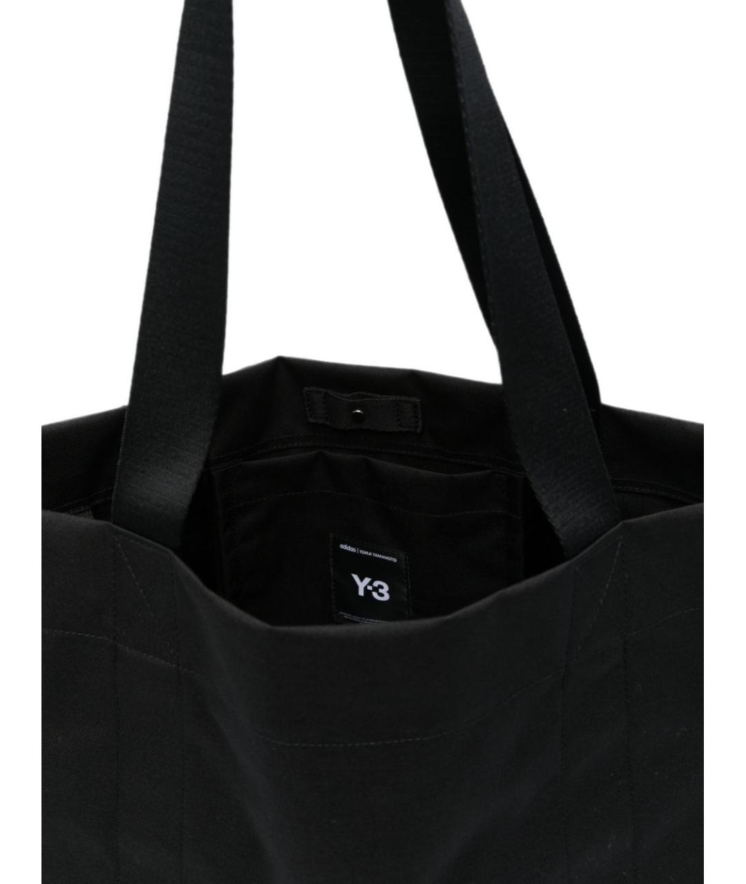 Y-3 Черная сумка тоут, фото 2