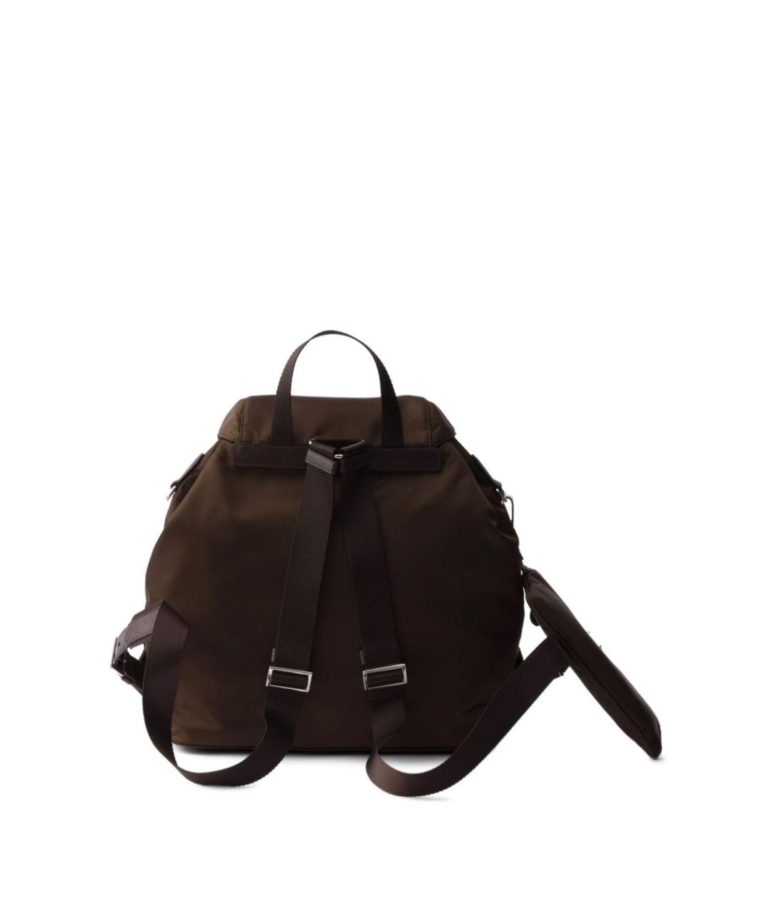 PRADA Коричневый рюкзак, фото 4