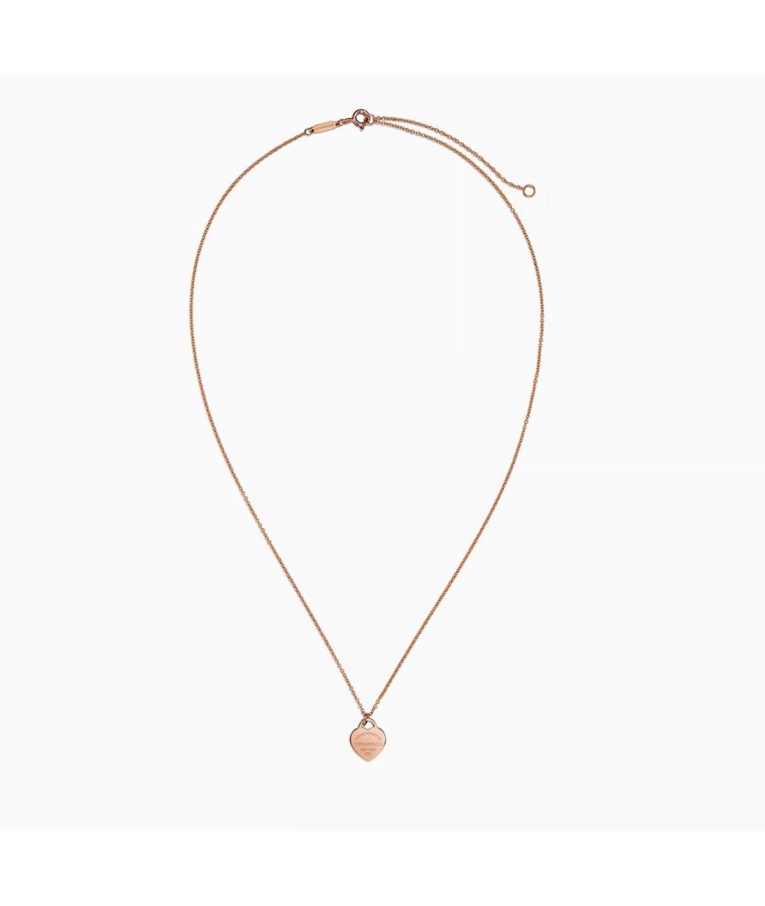 TIFFANY&CO Золотое колье из розового золота, фото 2