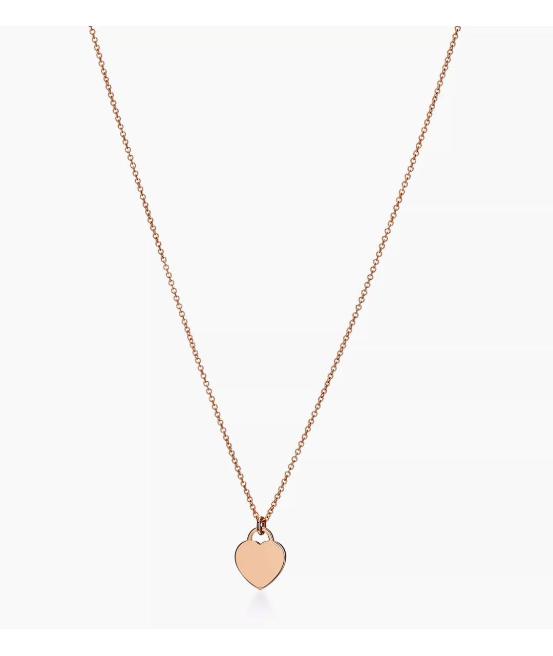 TIFFANY&CO Золотое колье из розового золота, фото 3