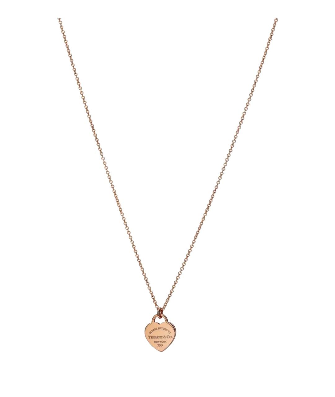 TIFFANY&CO Золотое колье из розового золота, фото 1