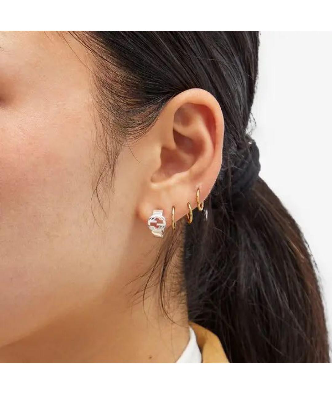 GUCCI Серебряные серебряные серьги, фото 5