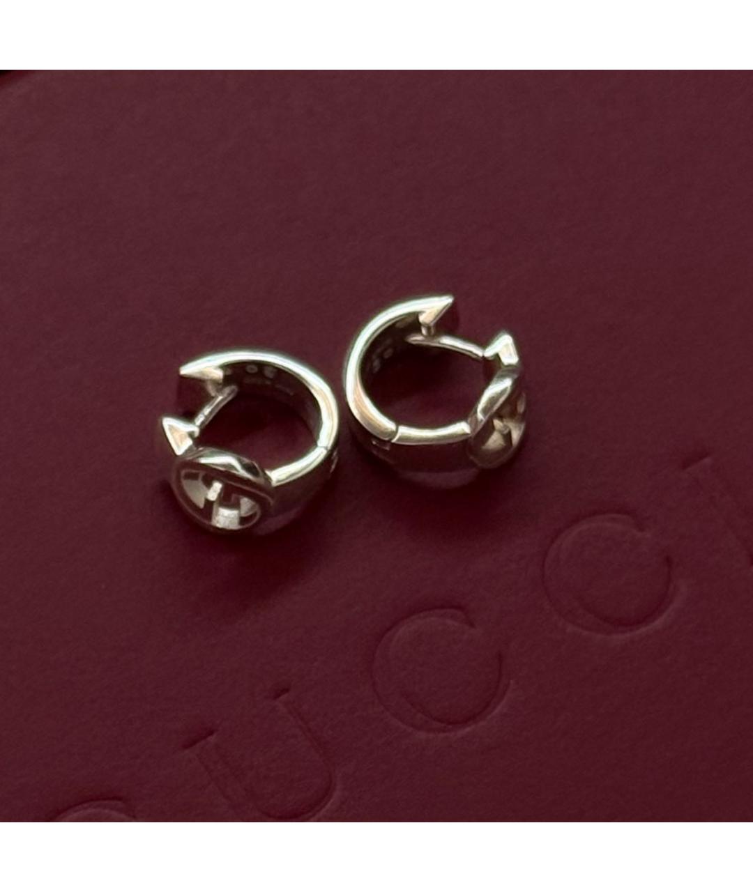 GUCCI Серебряные серебряные серьги, фото 3