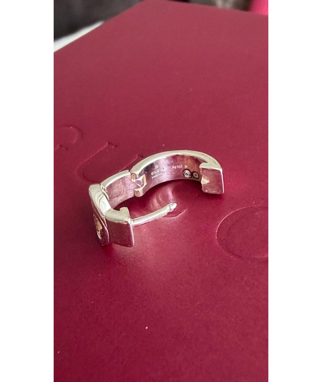 GUCCI Серебряные серебряные серьги, фото 4