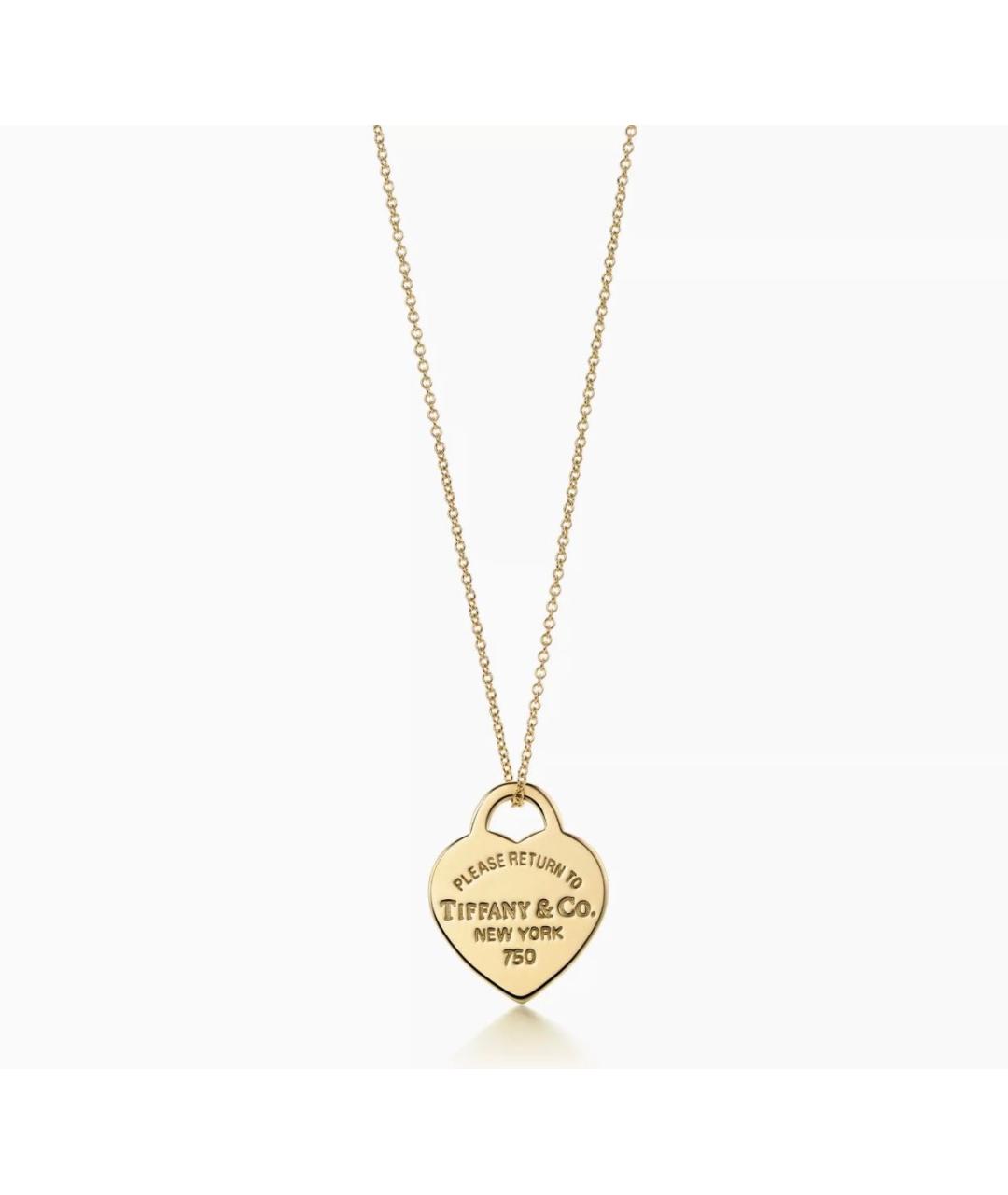 TIFFANY&CO Золотое колье из желтого золота, фото 3