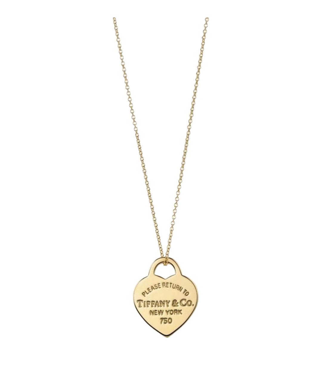 TIFFANY&CO Золотое колье из желтого золота, фото 1
