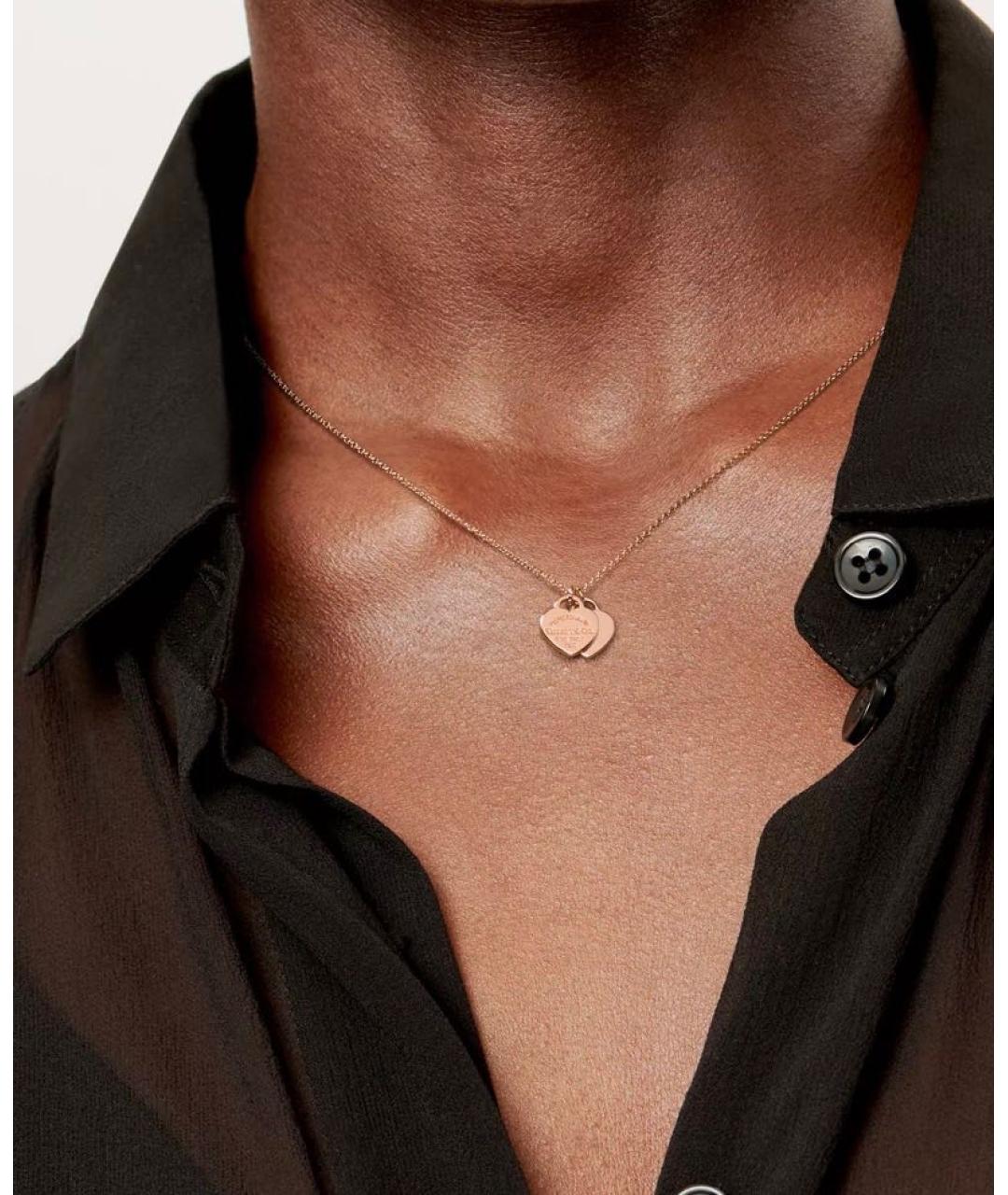 TIFFANY&CO Золотое колье из розового золота, фото 2