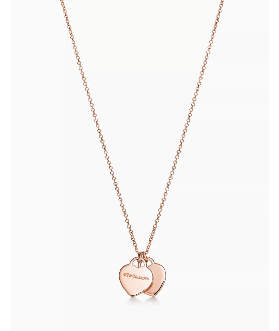 TIFFANY&CO Золотое колье из розового золота, фото 3