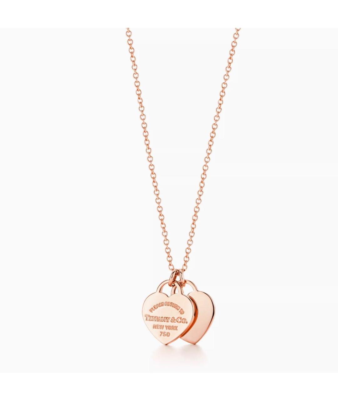 TIFFANY&CO Золотое колье из розового золота, фото 5