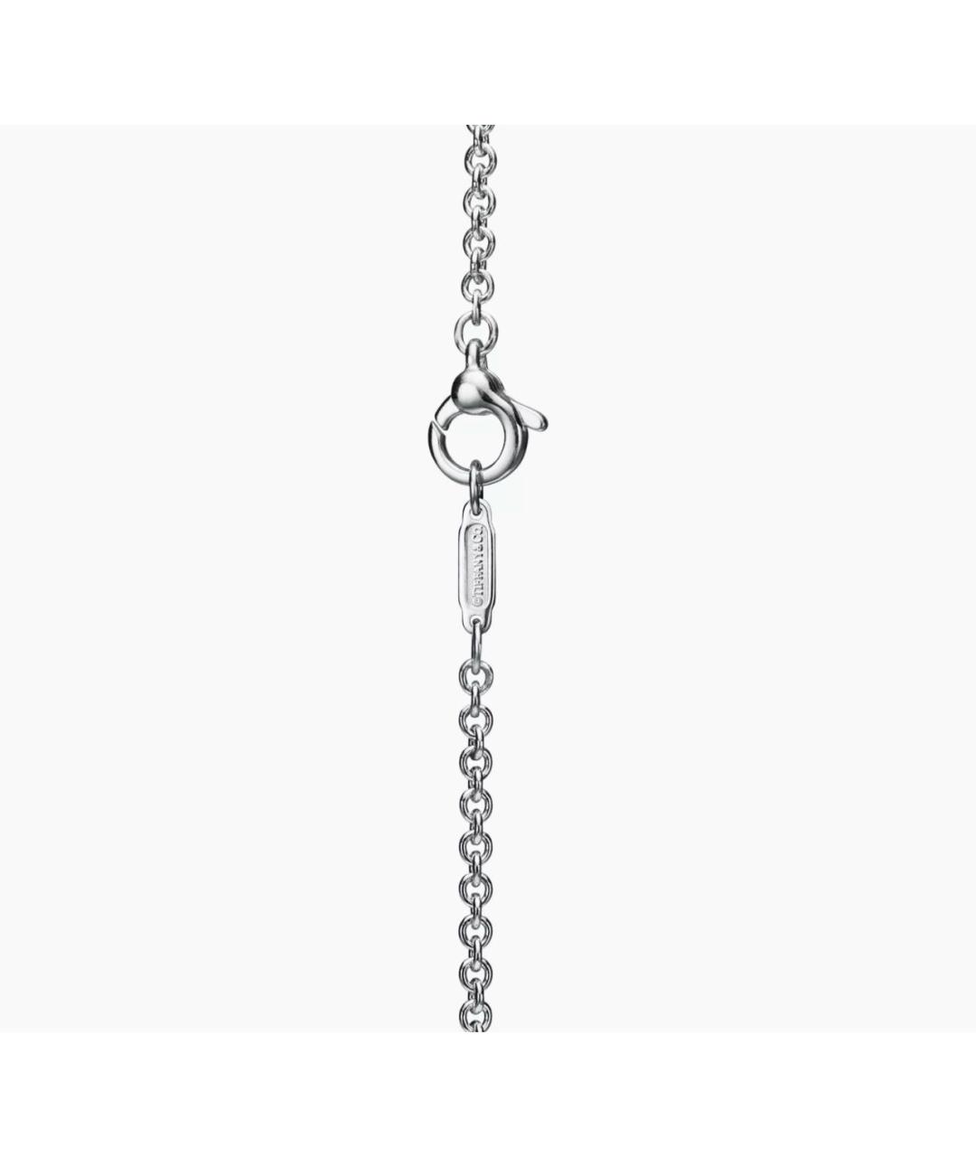 TIFFANY&CO Бирюзовое серебряное колье, фото 5