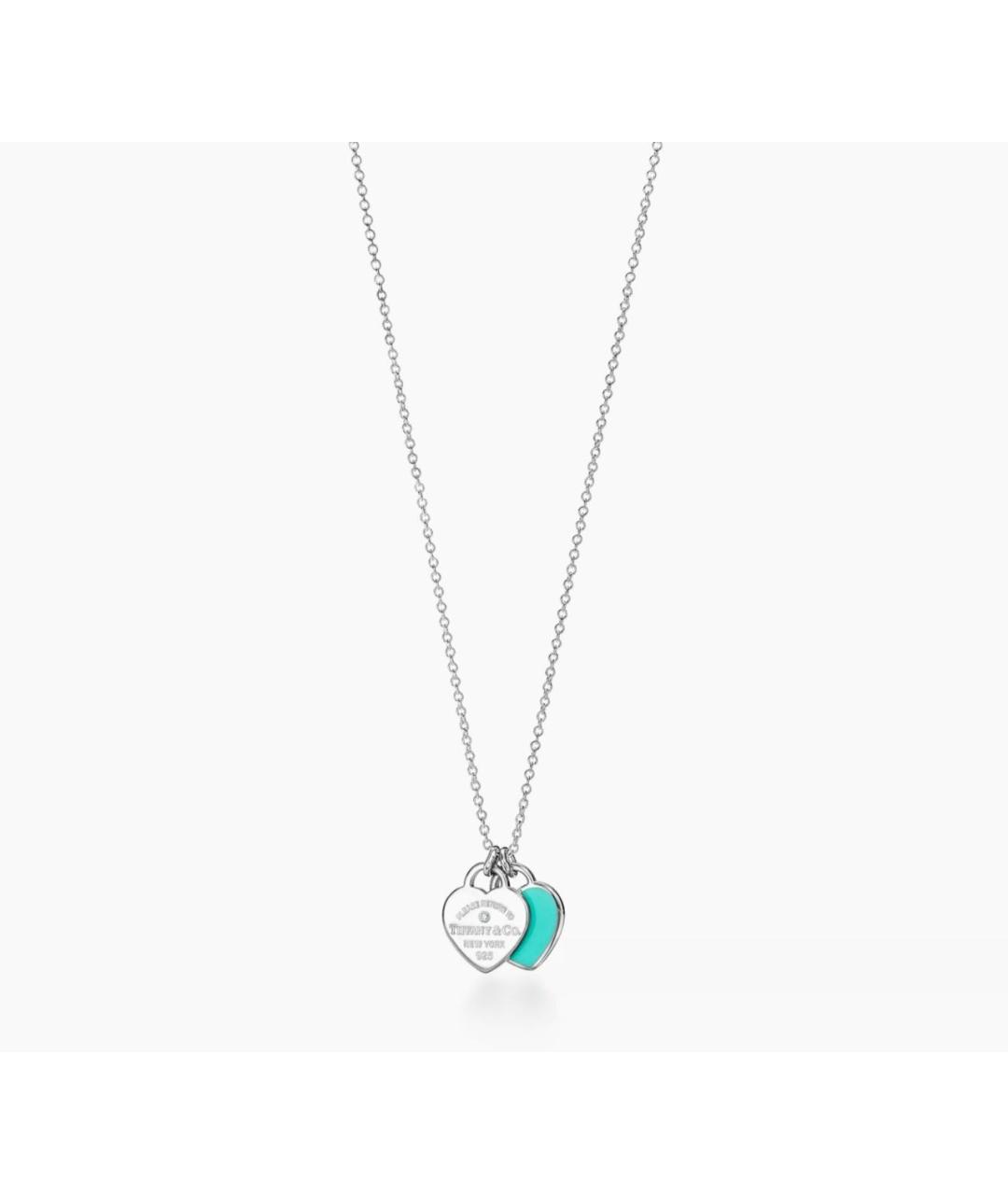 TIFFANY&CO Серебряное серебряное колье, фото 5