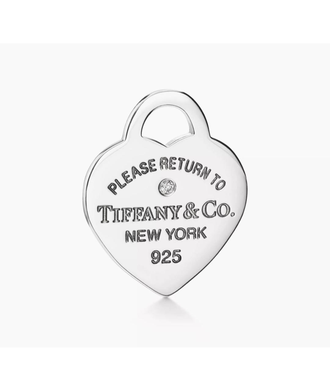 TIFFANY&CO Серебряное серебряное колье, фото 3