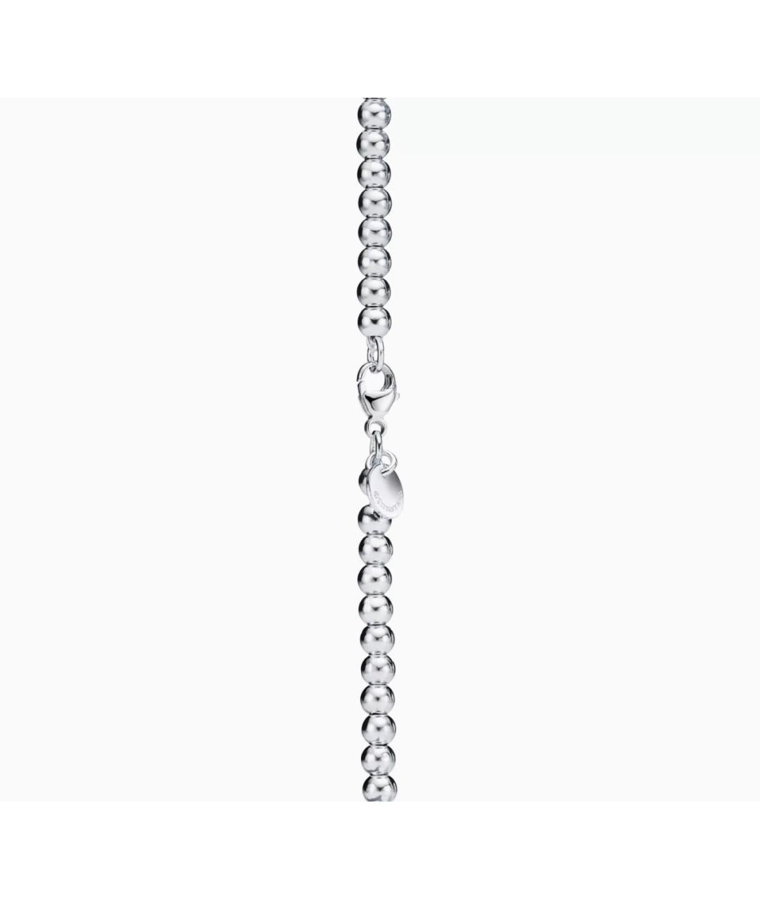 TIFFANY&CO Бирюзовое серебряное колье, фото 4
