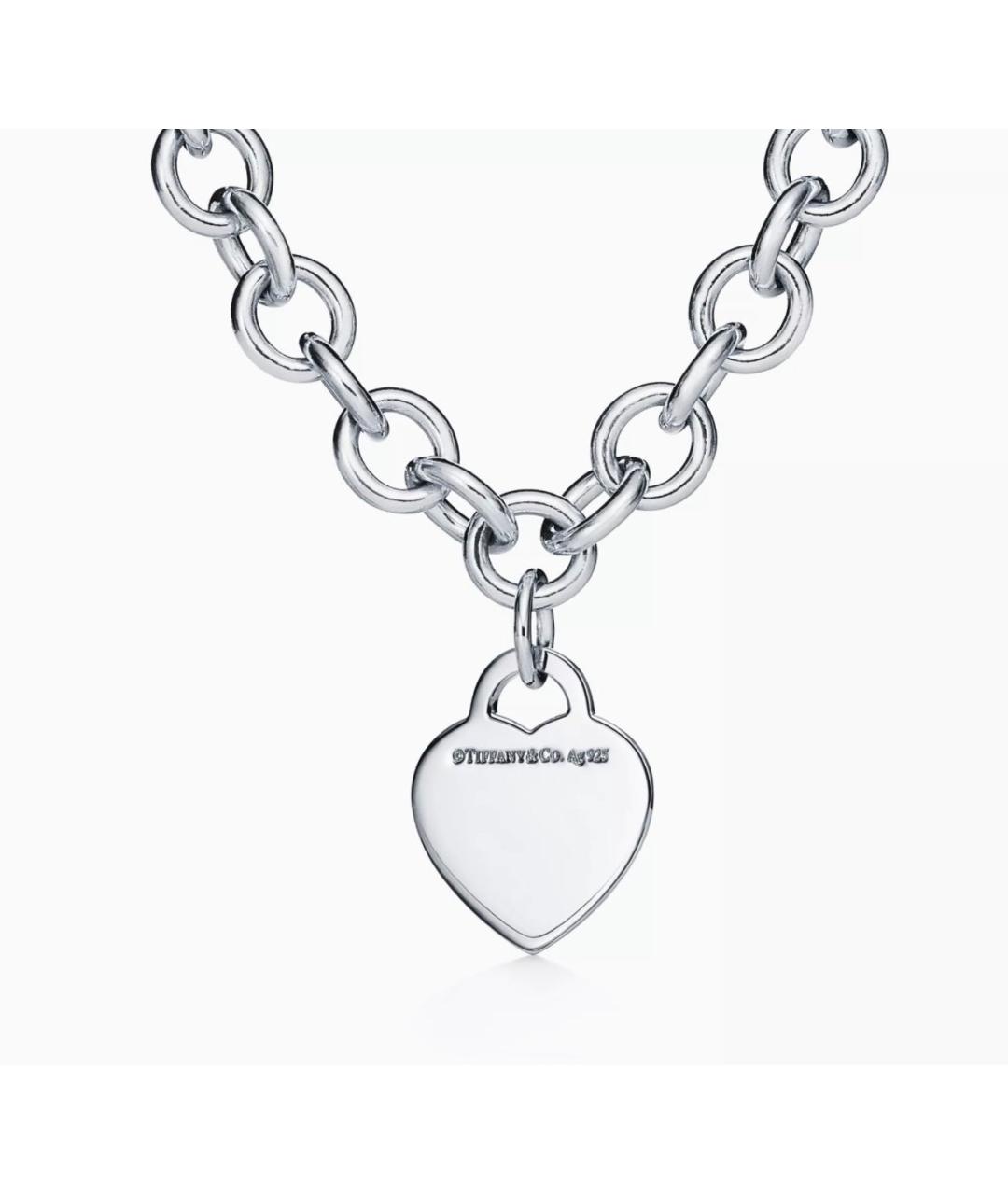 TIFFANY&CO Серебряное серебряное колье, фото 3