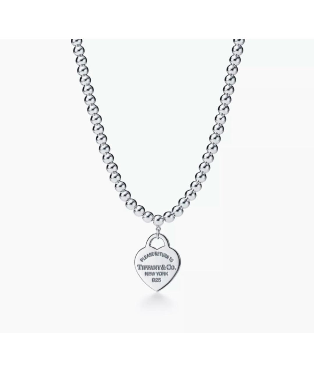 TIFFANY&CO Серебряное серебряное колье, фото 5