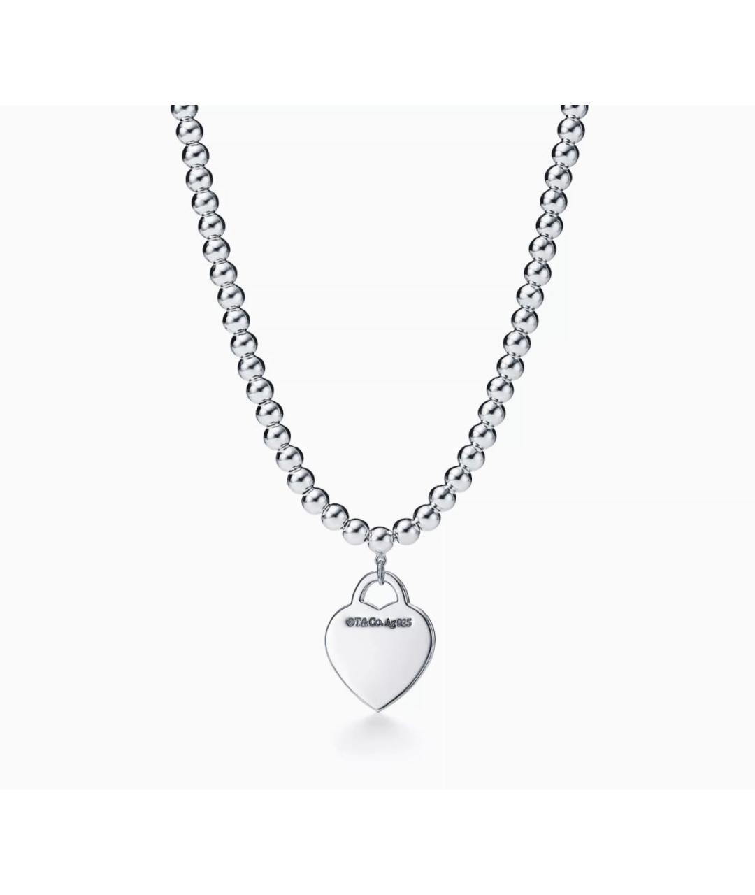 TIFFANY&CO Серебряное серебряное колье, фото 3