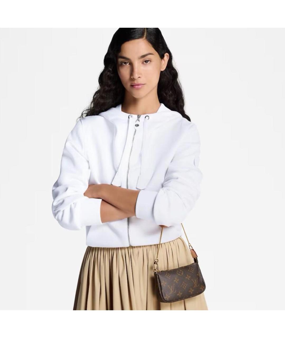 LOUIS VUITTON Коричневая кожаная сумка с короткими ручками, фото 5